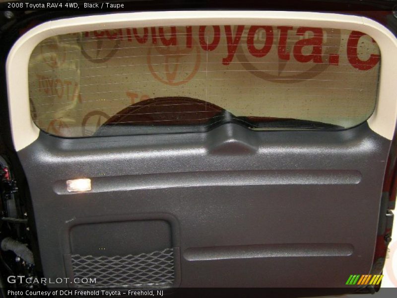Black / Taupe 2008 Toyota RAV4 4WD