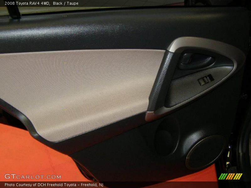 Black / Taupe 2008 Toyota RAV4 4WD