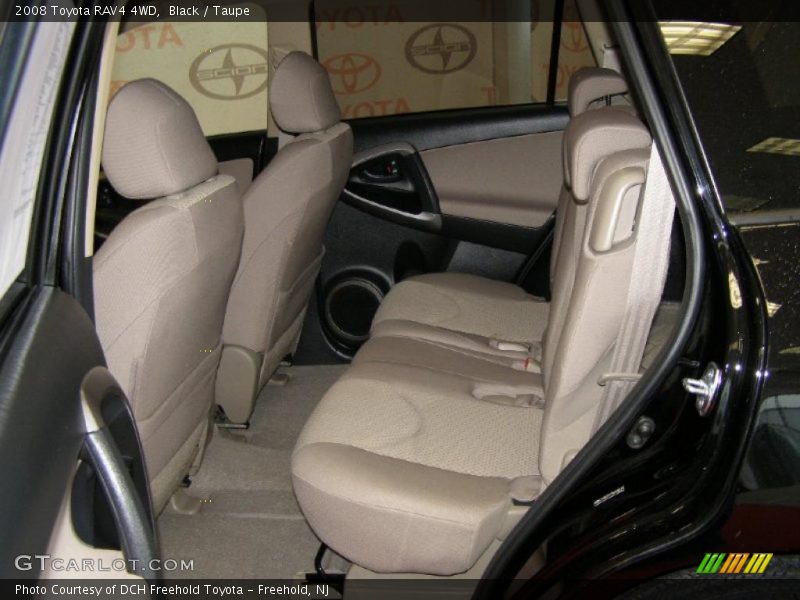 Black / Taupe 2008 Toyota RAV4 4WD