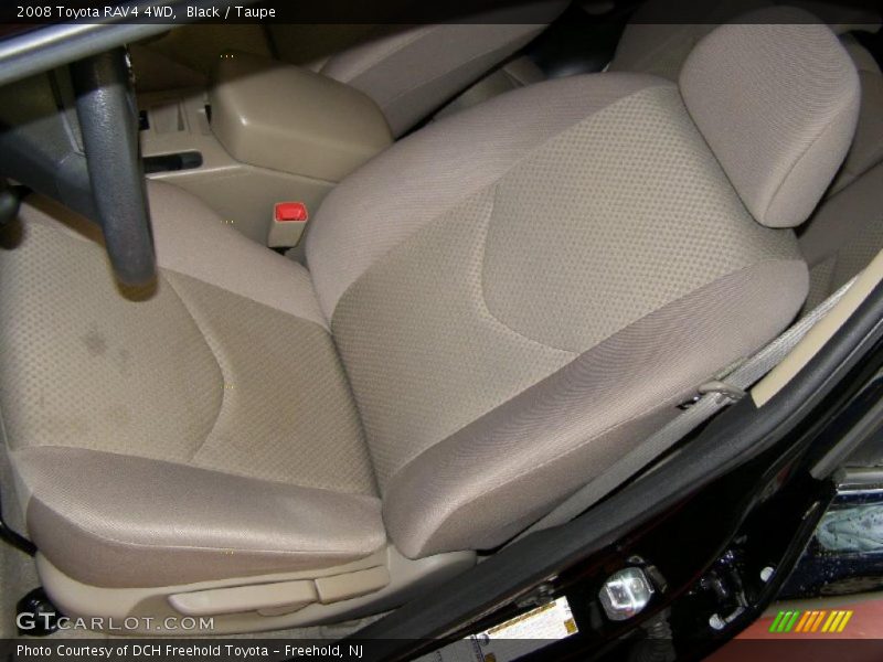 Black / Taupe 2008 Toyota RAV4 4WD