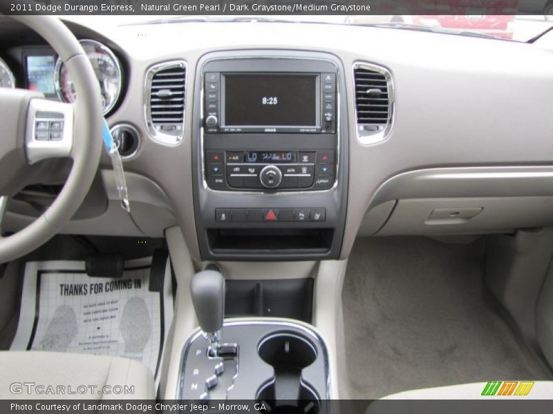 Dashboard of 2011 Durango Express