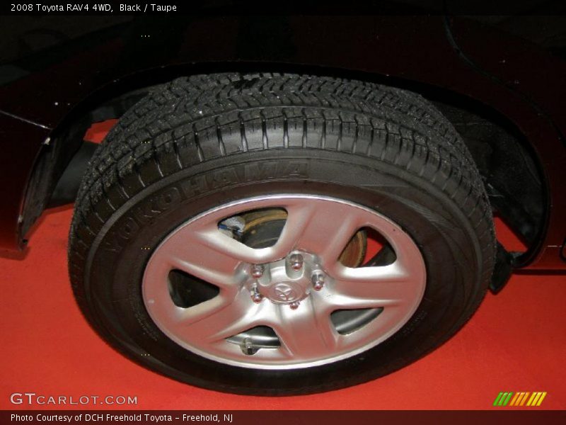 Black / Taupe 2008 Toyota RAV4 4WD