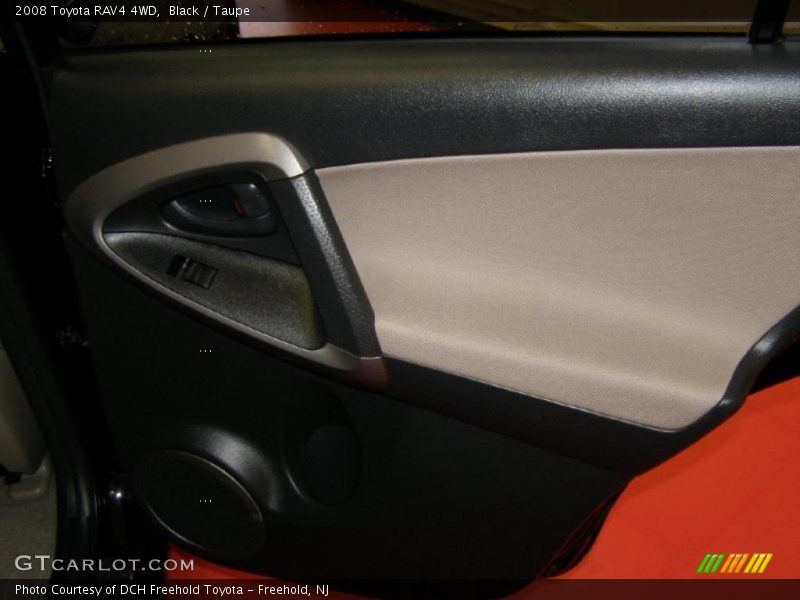Black / Taupe 2008 Toyota RAV4 4WD