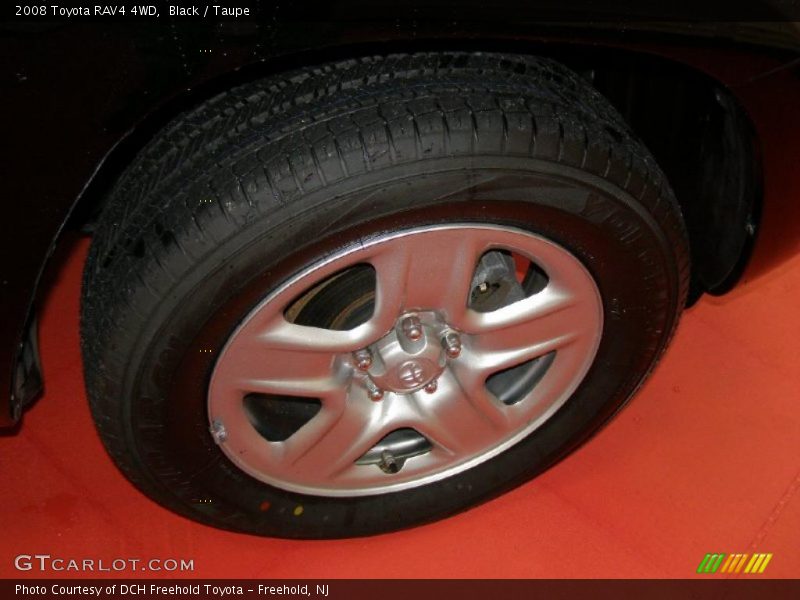 Black / Taupe 2008 Toyota RAV4 4WD