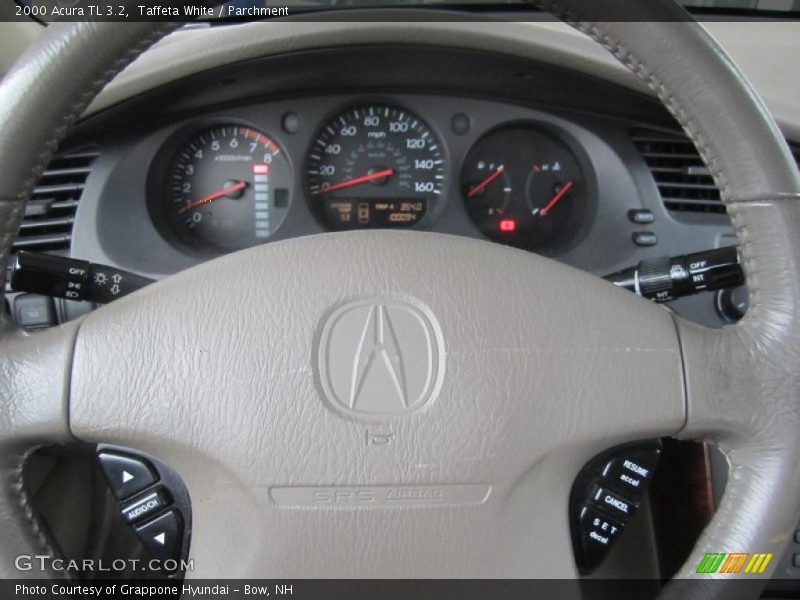 Taffeta White / Parchment 2000 Acura TL 3.2