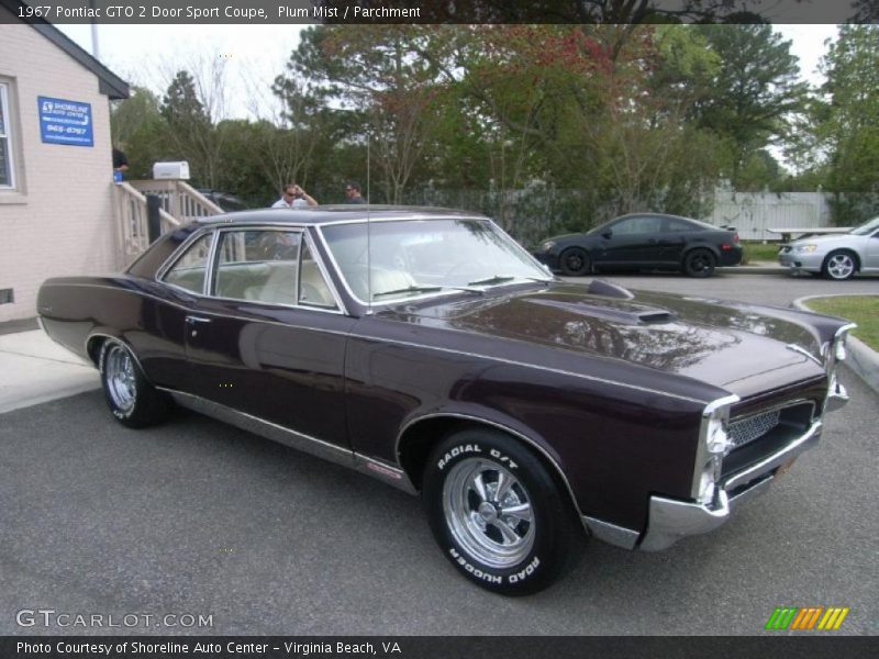 Front 3/4 View of 1967 GTO 2 Door Sport Coupe