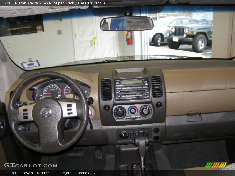 Super Black / Desert/Graphite 2005 Nissan Xterra SE 4x4