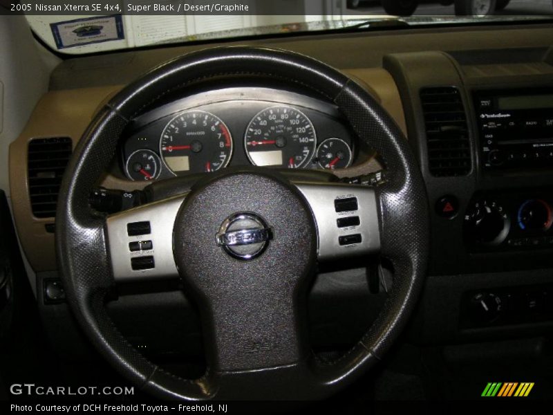Super Black / Desert/Graphite 2005 Nissan Xterra SE 4x4