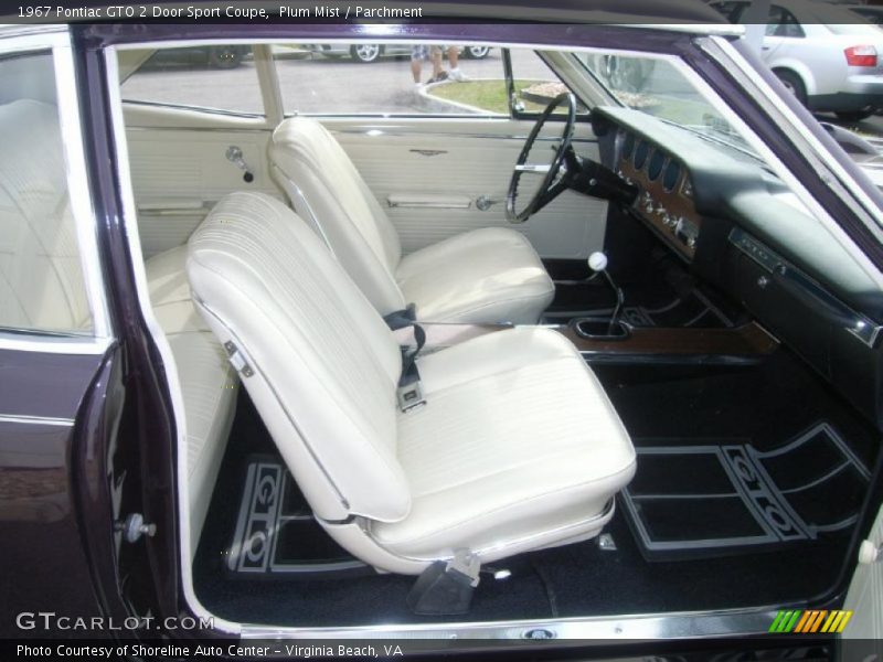  1967 GTO 2 Door Sport Coupe Parchment Interior