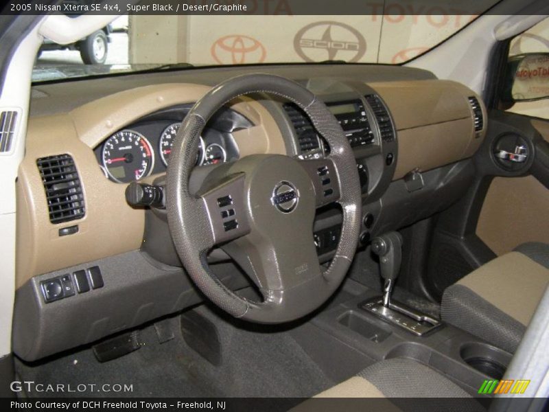 Super Black / Desert/Graphite 2005 Nissan Xterra SE 4x4