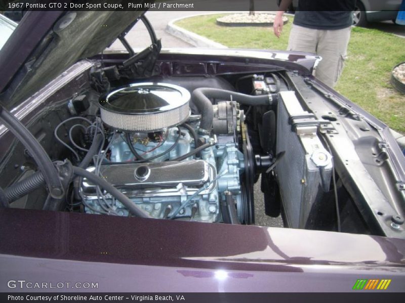  1967 GTO 2 Door Sport Coupe Engine - 400 cid 6.5 Liter OHV 16-Valve V8