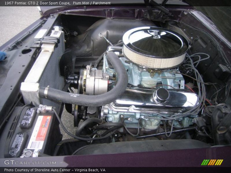  1967 GTO 2 Door Sport Coupe Engine - 400 cid 6.5 Liter OHV 16-Valve V8