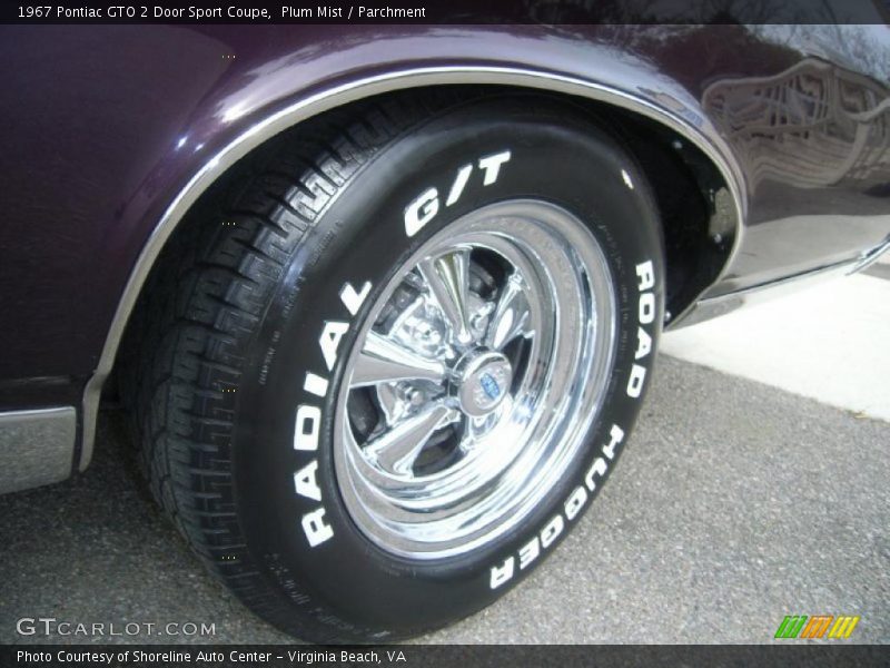 Custom Wheels of 1967 GTO 2 Door Sport Coupe