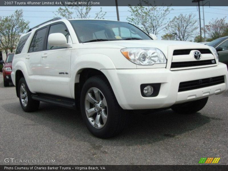 Natural White / Stone 2007 Toyota 4Runner Limited 4x4