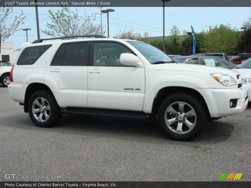 Natural White / Stone 2007 Toyota 4Runner Limited 4x4