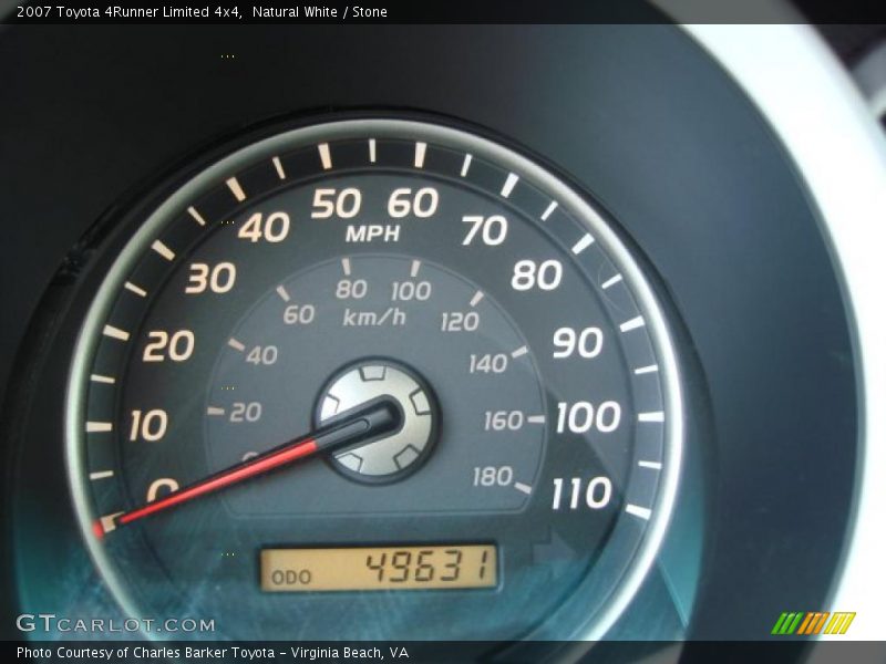 Natural White / Stone 2007 Toyota 4Runner Limited 4x4