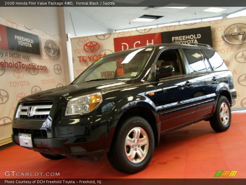 Formal Black / Saddle 2008 Honda Pilot Value Package 4WD