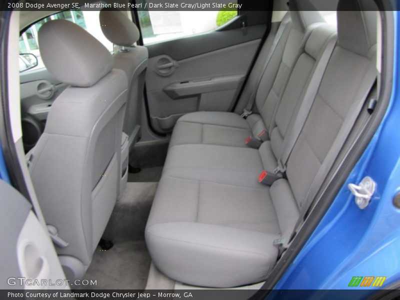 Marathon Blue Pearl / Dark Slate Gray/Light Slate Gray 2008 Dodge Avenger SE