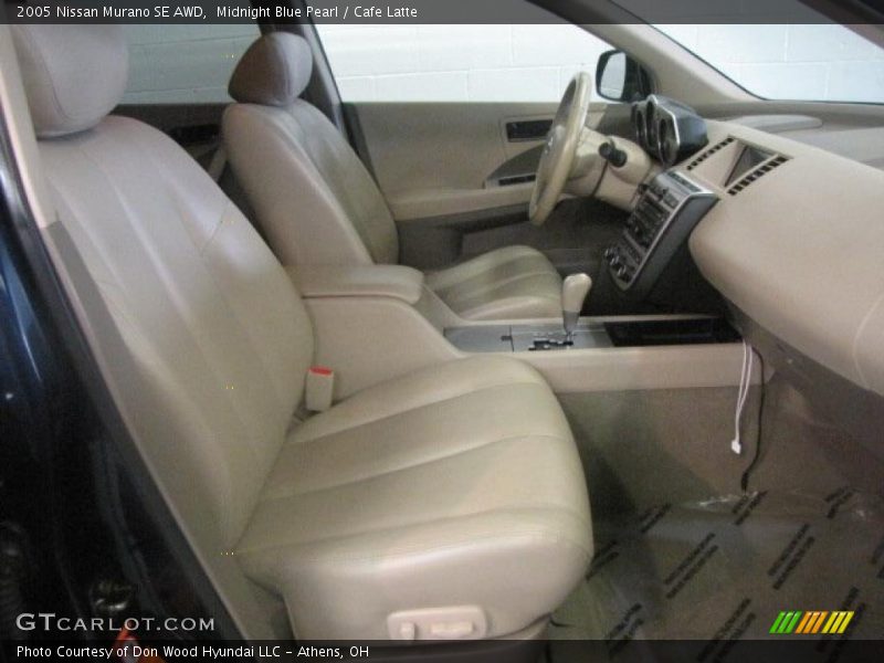 Midnight Blue Pearl / Cafe Latte 2005 Nissan Murano SE AWD