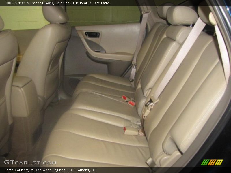 Midnight Blue Pearl / Cafe Latte 2005 Nissan Murano SE AWD