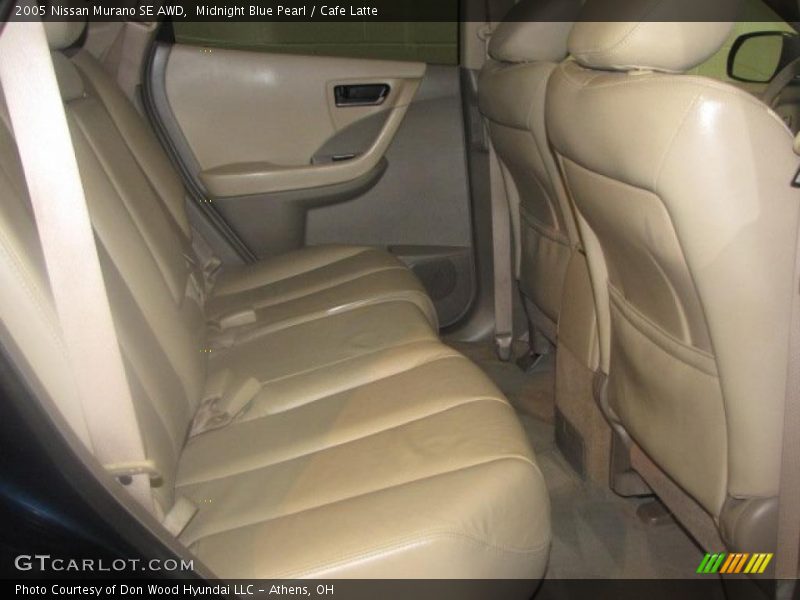 Midnight Blue Pearl / Cafe Latte 2005 Nissan Murano SE AWD