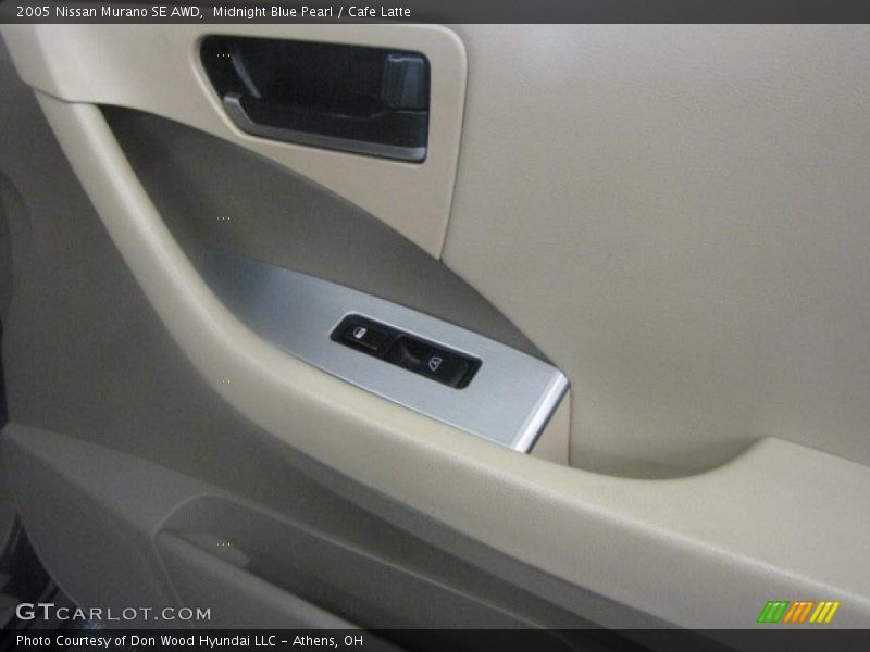 Midnight Blue Pearl / Cafe Latte 2005 Nissan Murano SE AWD