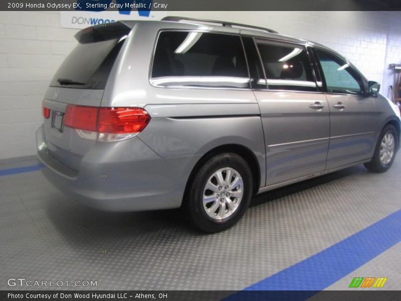 Sterling Gray Metallic / Gray 2009 Honda Odyssey EX