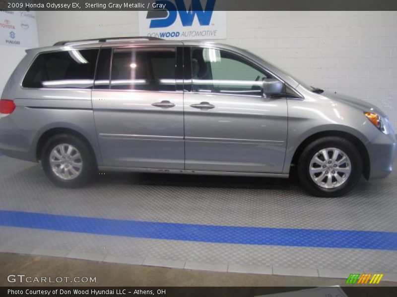 Sterling Gray Metallic / Gray 2009 Honda Odyssey EX