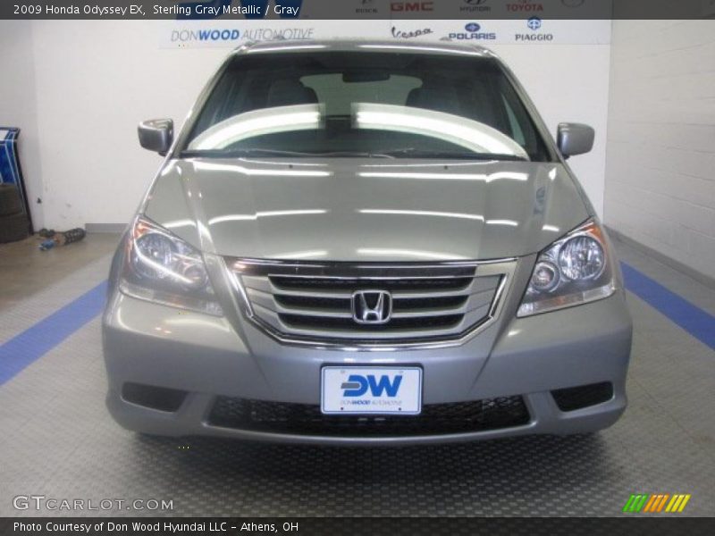 Sterling Gray Metallic / Gray 2009 Honda Odyssey EX
