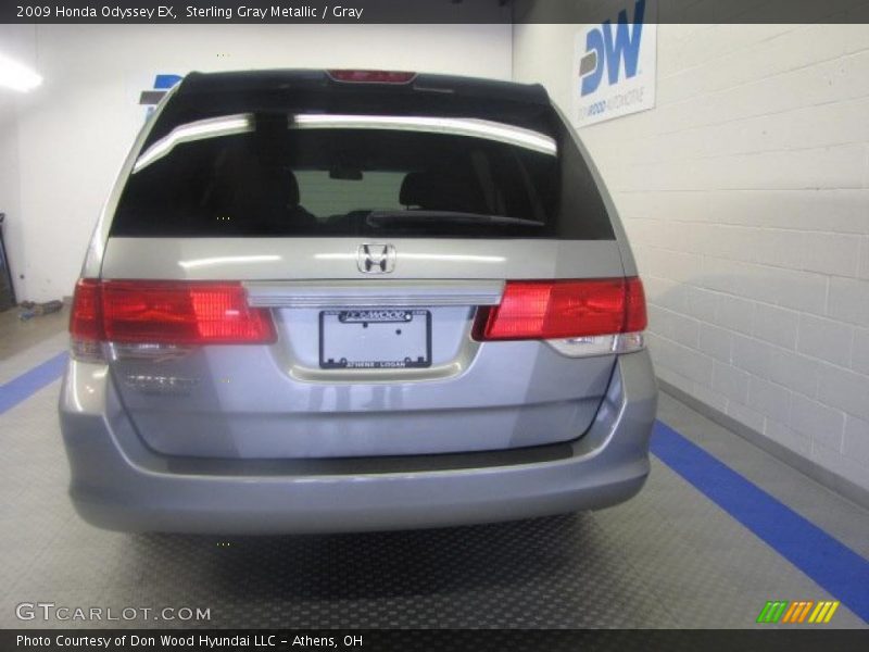Sterling Gray Metallic / Gray 2009 Honda Odyssey EX
