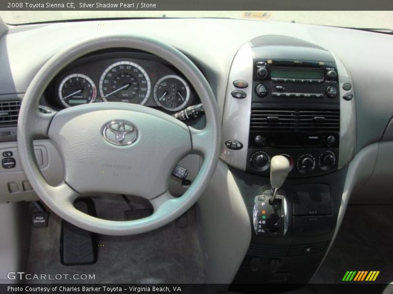 Silver Shadow Pearl / Stone 2008 Toyota Sienna CE