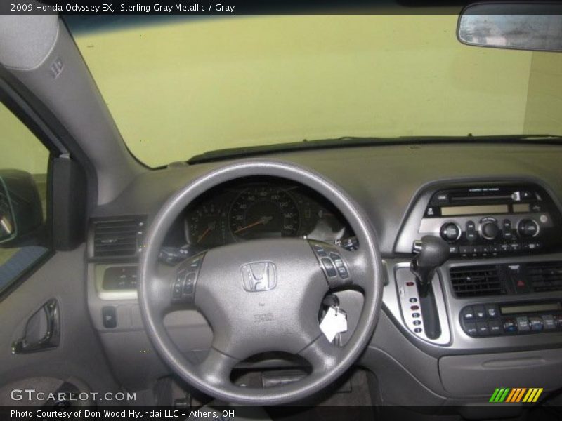 Sterling Gray Metallic / Gray 2009 Honda Odyssey EX