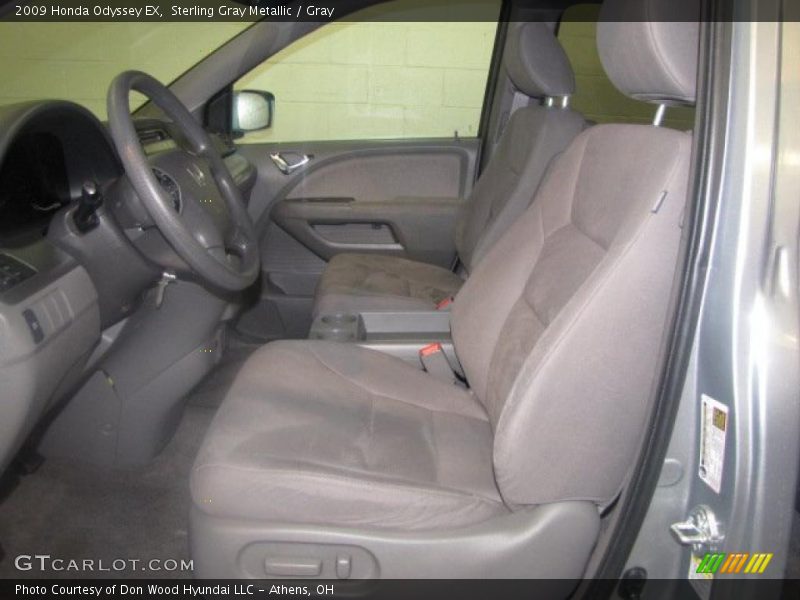 Sterling Gray Metallic / Gray 2009 Honda Odyssey EX