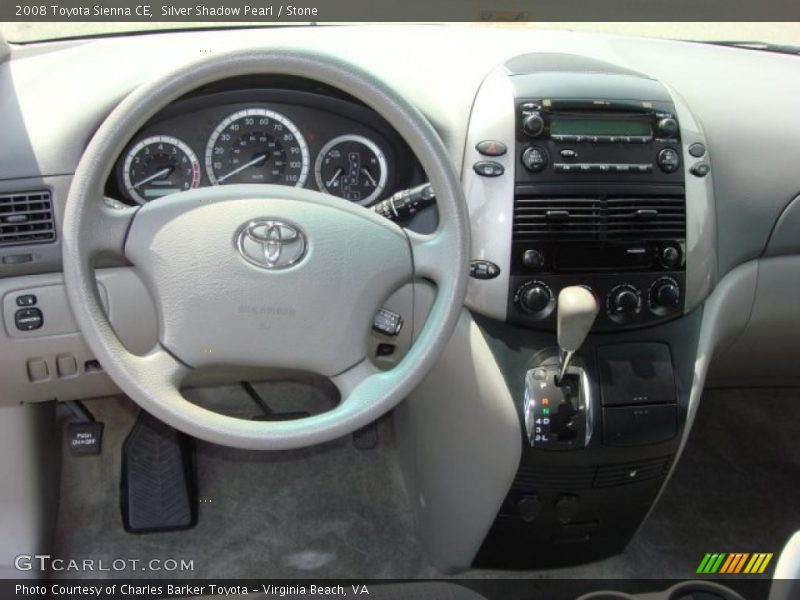 Silver Shadow Pearl / Stone 2008 Toyota Sienna CE