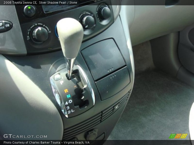 Silver Shadow Pearl / Stone 2008 Toyota Sienna CE