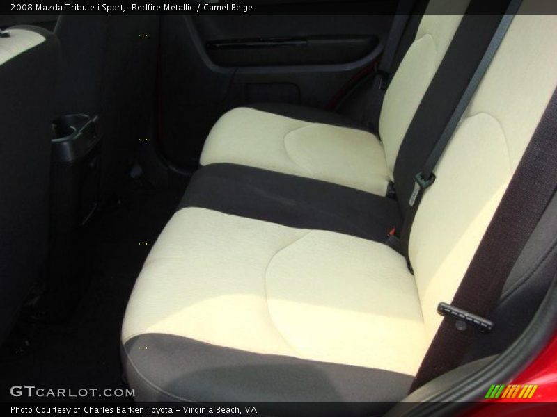 Redfire Metallic / Camel Beige 2008 Mazda Tribute i Sport