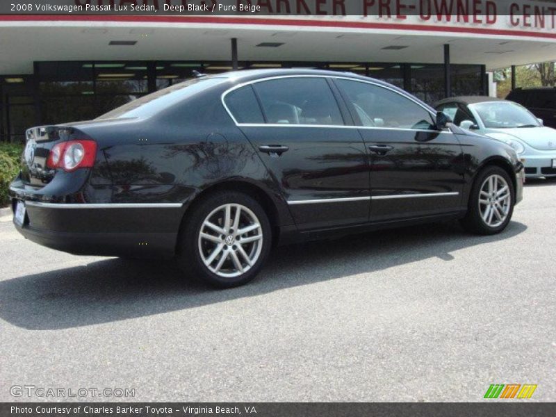 Deep Black / Pure Beige 2008 Volkswagen Passat Lux Sedan