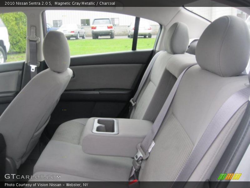 Magnetic Gray Metallic / Charcoal 2010 Nissan Sentra 2.0 S