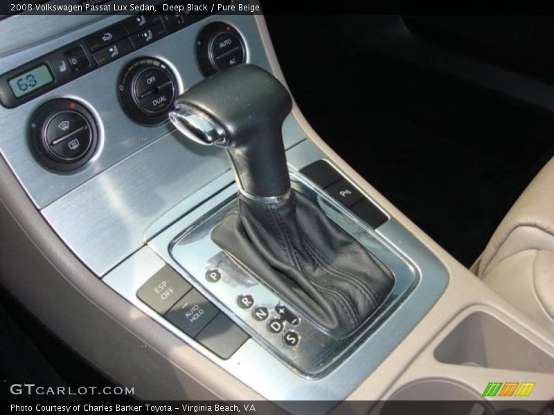  2008 Passat Lux Sedan 6 Speed Tiptronic Automatic Shifter