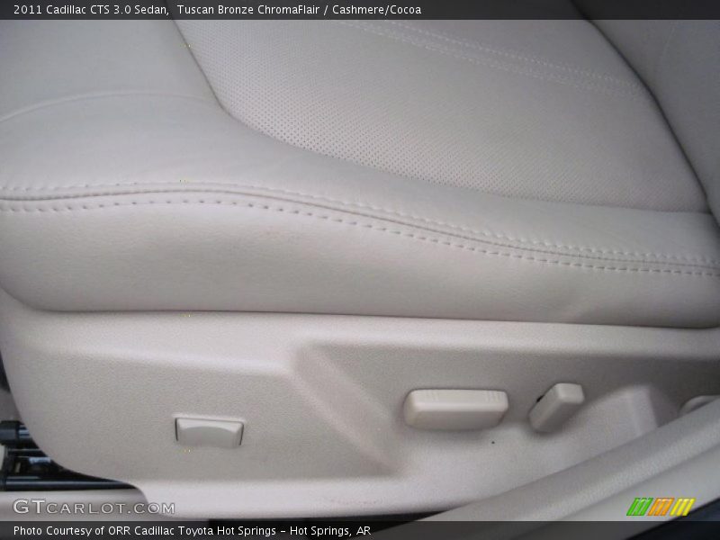 Tuscan Bronze ChromaFlair / Cashmere/Cocoa 2011 Cadillac CTS 3.0 Sedan