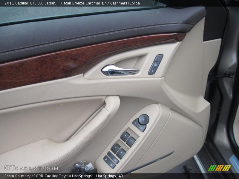 Tuscan Bronze ChromaFlair / Cashmere/Cocoa 2011 Cadillac CTS 3.0 Sedan
