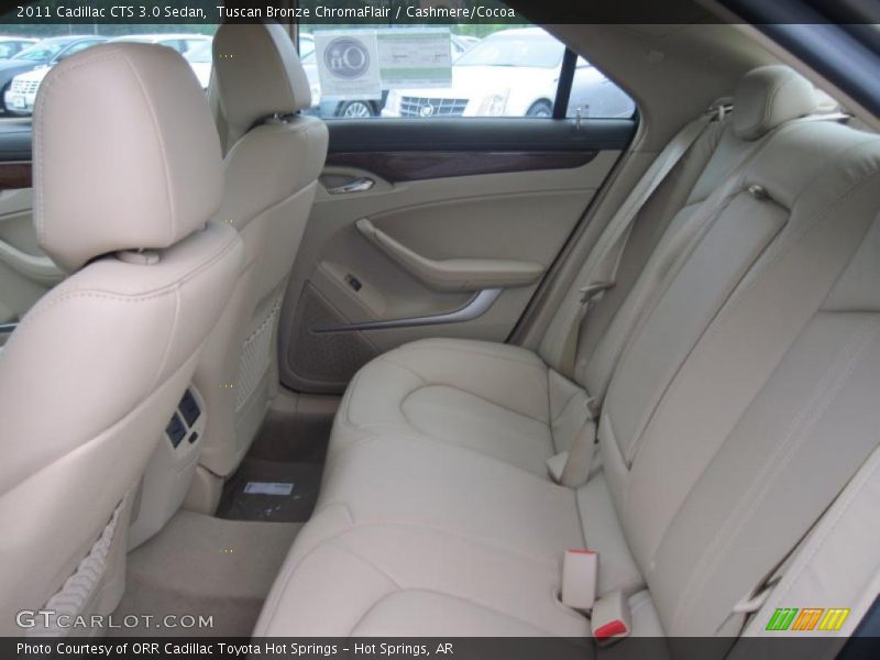 Tuscan Bronze ChromaFlair / Cashmere/Cocoa 2011 Cadillac CTS 3.0 Sedan