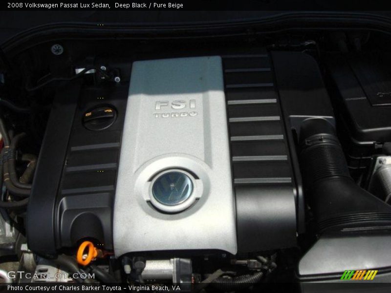  2008 Passat Lux Sedan Engine - 2.0L FSI Turbocharged DOHC 16V 4 Cylinder