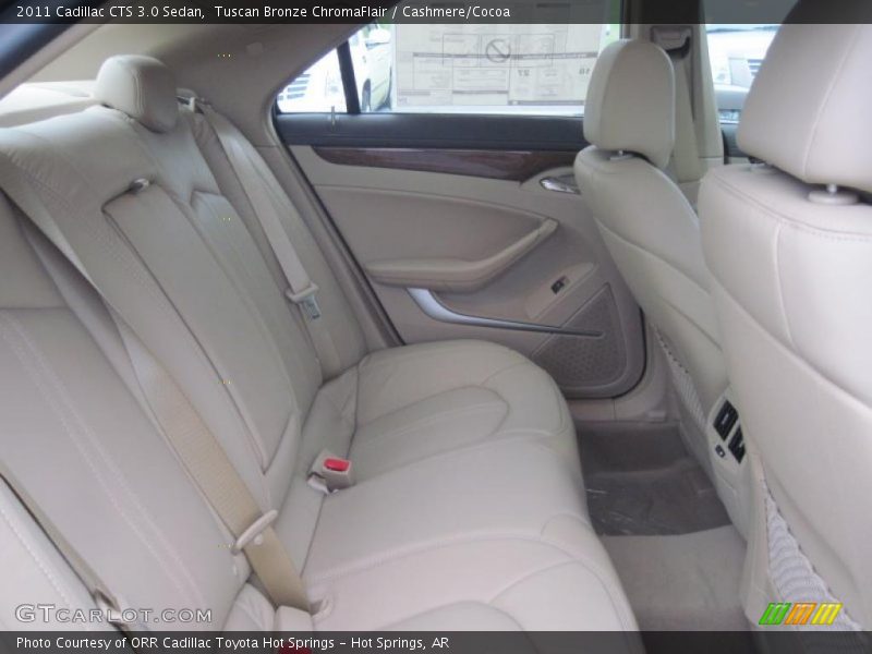 Tuscan Bronze ChromaFlair / Cashmere/Cocoa 2011 Cadillac CTS 3.0 Sedan