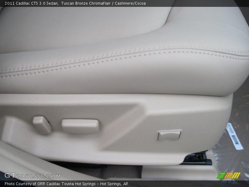 Tuscan Bronze ChromaFlair / Cashmere/Cocoa 2011 Cadillac CTS 3.0 Sedan