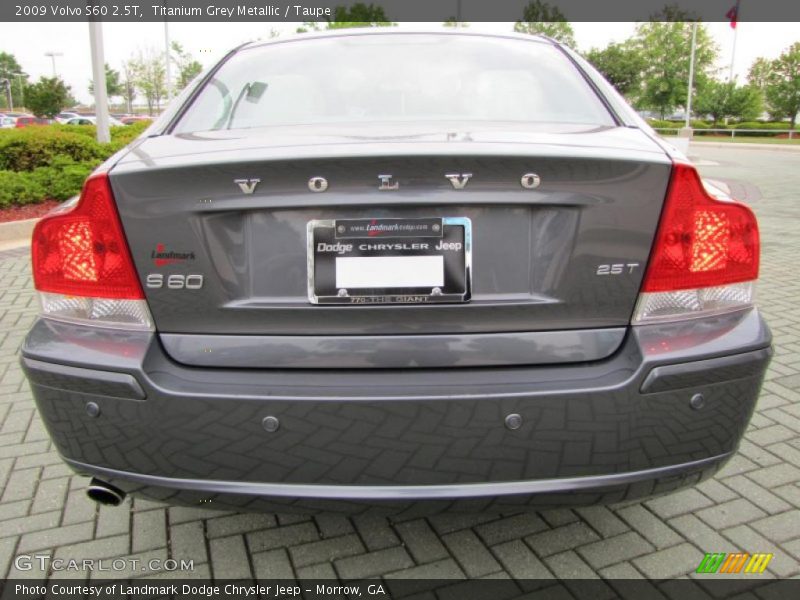 Titanium Grey Metallic / Taupe 2009 Volvo S60 2.5T