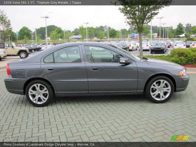Titanium Grey Metallic / Taupe 2009 Volvo S60 2.5T