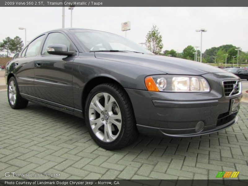 Titanium Grey Metallic / Taupe 2009 Volvo S60 2.5T