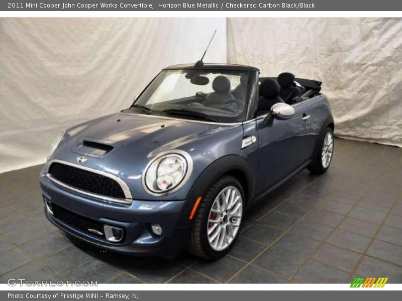 Front 3/4 View of 2011 Cooper John Cooper Works Convertible