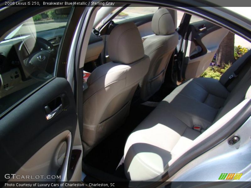 Breakwater Blue Metallic / Sterling Gray 2008 Lexus IS 250